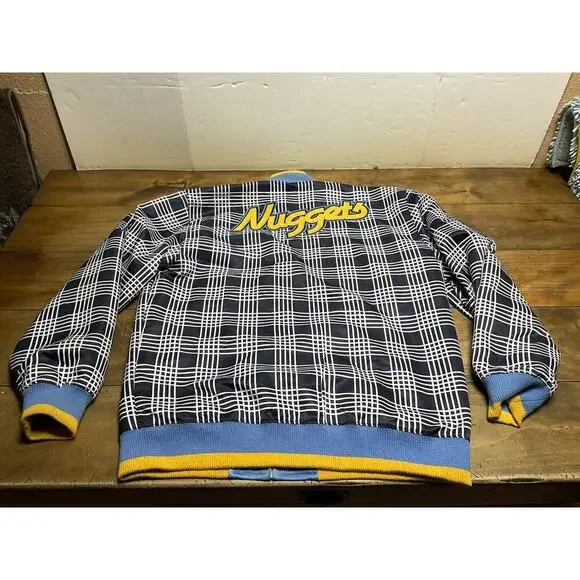Vintage Denver Nuggets NK NBA Reversible Jacket Size Large